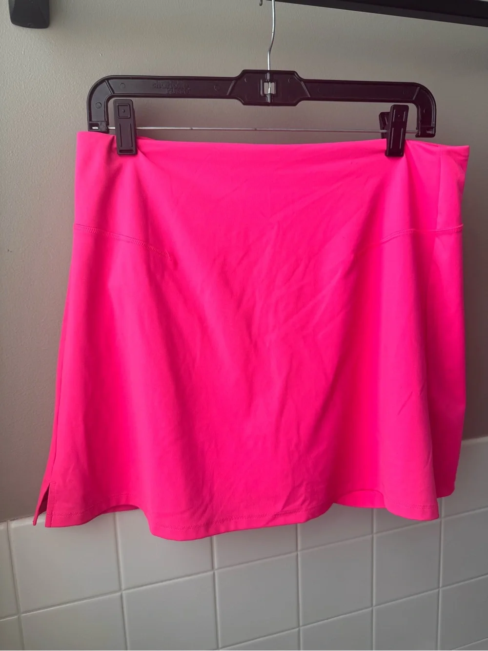 Old Navy Neon Pink Athletic A-Line Skort